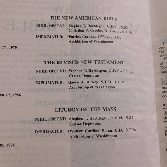 THE HOLY BIBLE Pope John Paul Memorial Edition Catholic Edition in Cedar Box - Picture 8 of 16